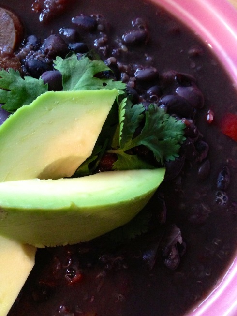 black bean and quinoa soup ~vegan, gluten free~ Healthy crock pot recipe!
